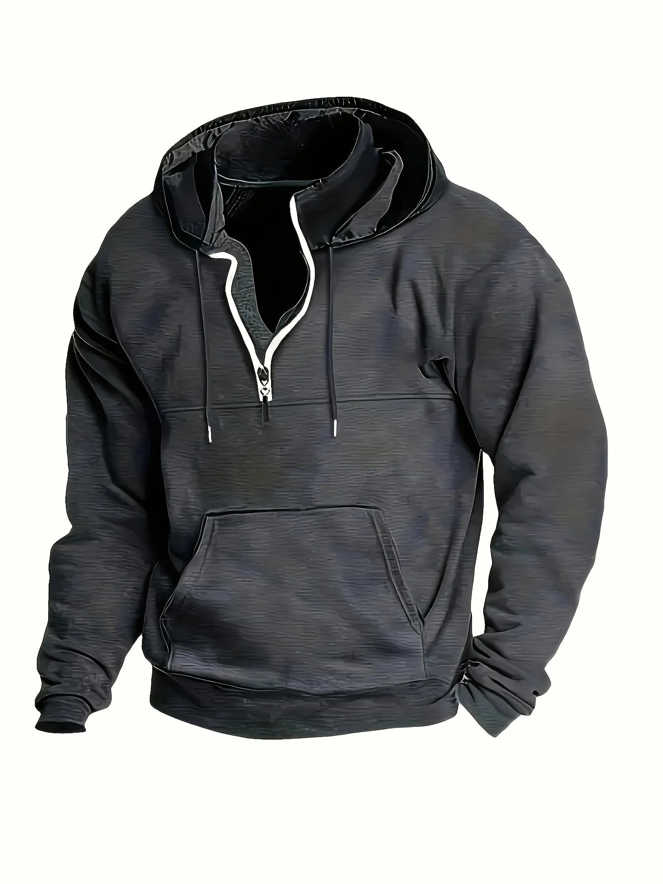 Men's Casual Chic Quarter Zip Sweater with Modern Design | Ideal for Autumn/Winter