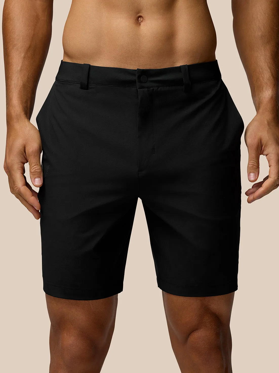 Men's Golf Lightweight Shorts - Black