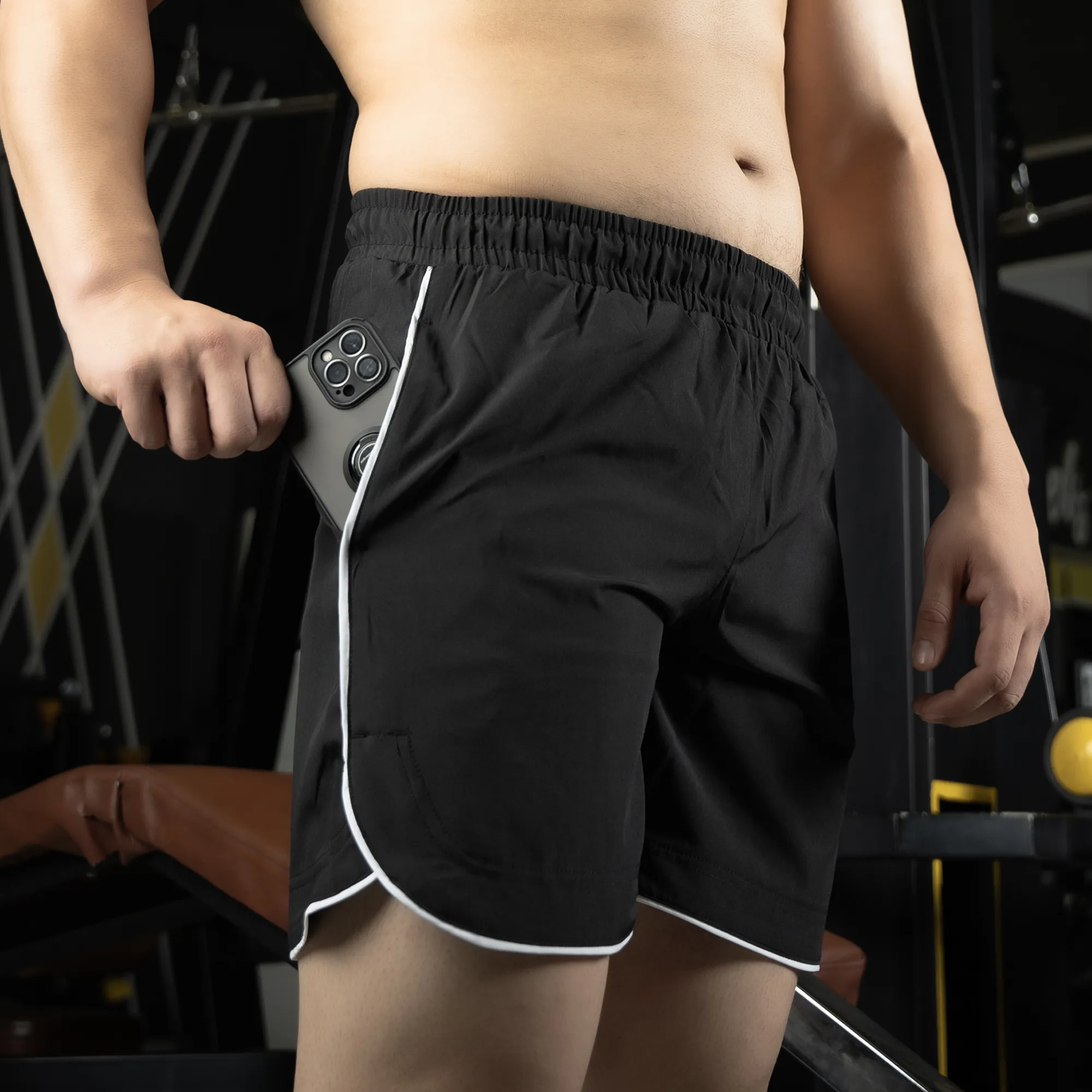 Men’s Running Shorts | Athletic Workout Shorts for Training & Kickboxing Quick Dry Lightweight Gym Shorts