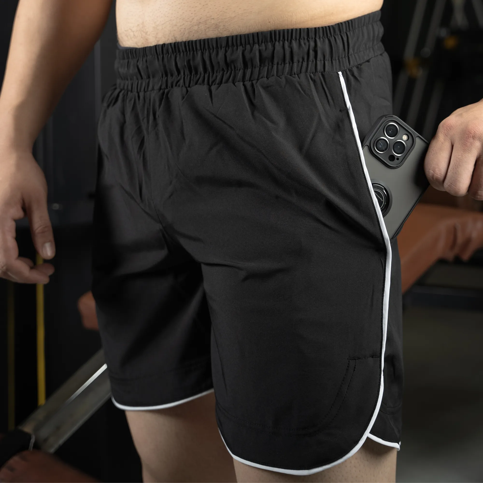 Men’s Running Shorts | Athletic Workout Shorts for Training & Kickboxing Quick Dry Lightweight Gym Shorts