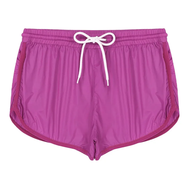 Men's Semi-Transparent Drawstring Boxer Shorts / Male Sexy Lightweight Underwear