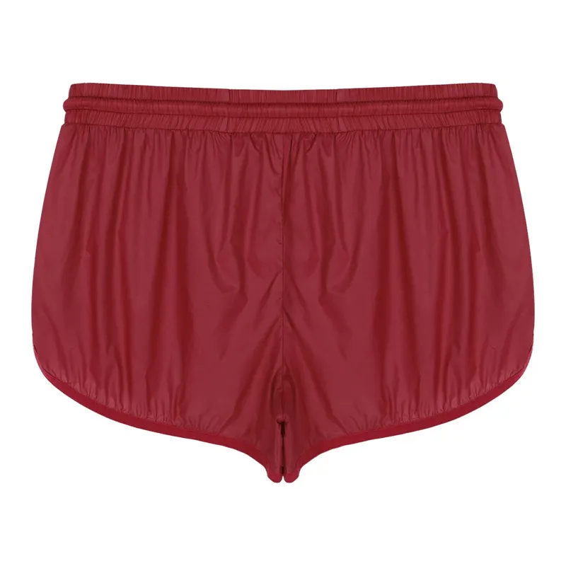 Men's Semi-Transparent Drawstring Boxer Shorts / Male Sexy Lightweight Underwear
