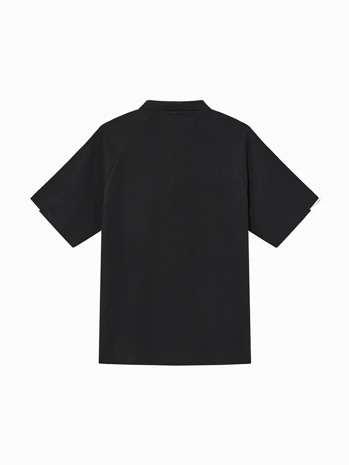 Men's Solid Colored Polo T-Shirt