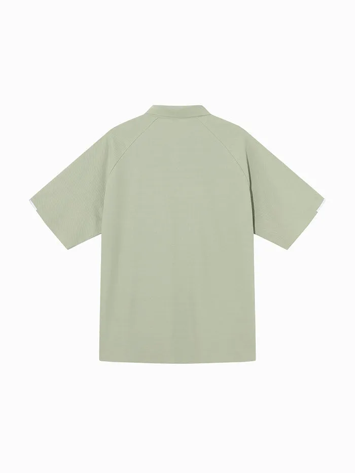 Men's Solid Colored Polo T-Shirt