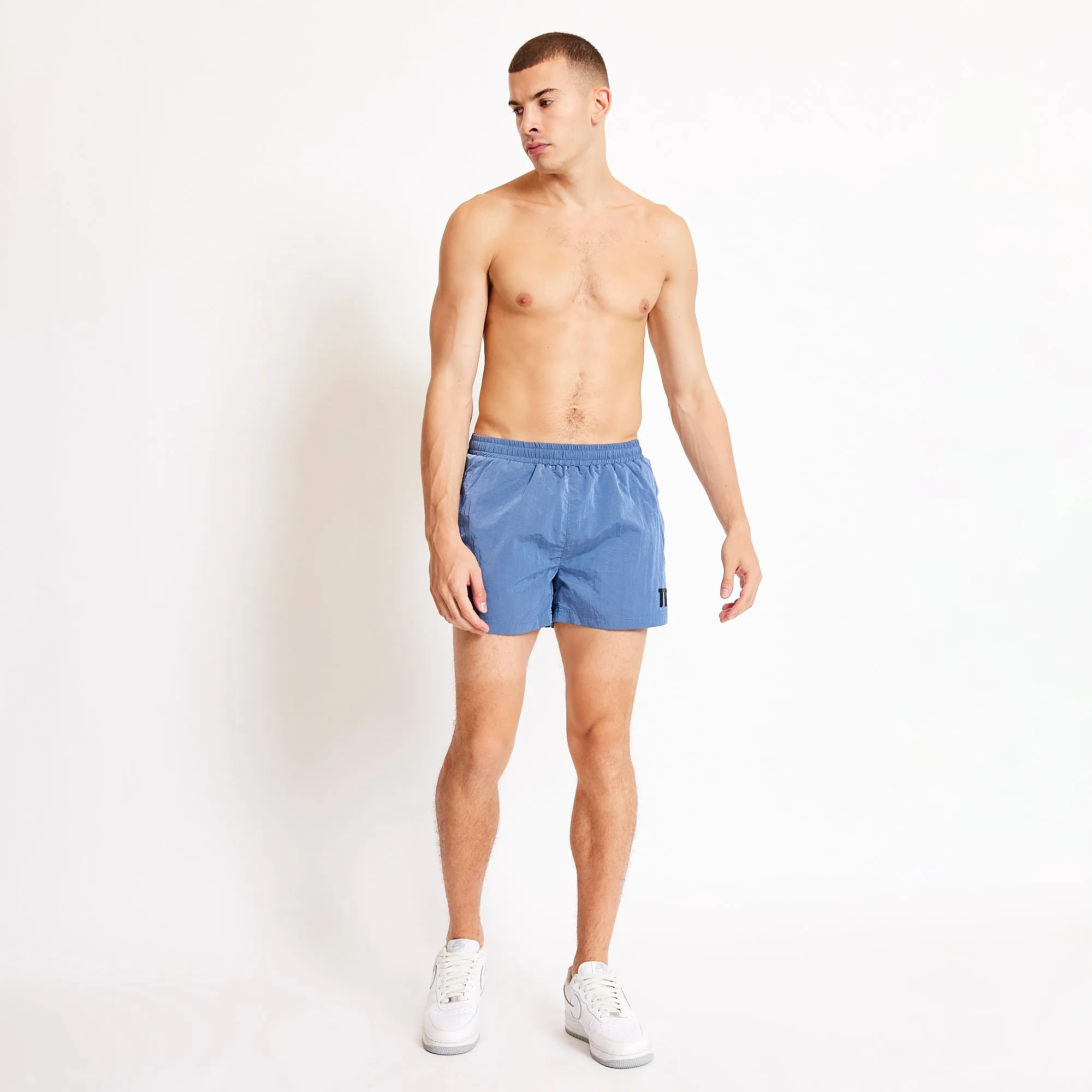Micro Taped Swim Shorts - Iron