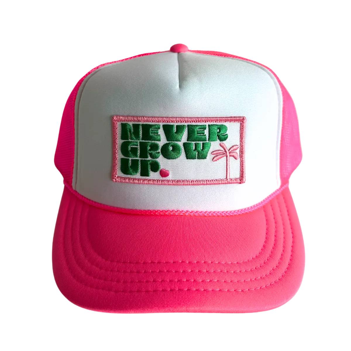 Never Grow Up Kids Trucker Hat
