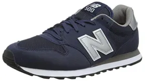 New Balance 500, Scarpe Sportive Uomo, Blu (Navy/Grey Navy), 40.5 EU