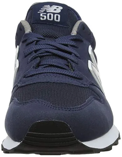New Balance 500, Scarpe Sportive Uomo, Blu (Navy/Grey Navy), 40.5 EU