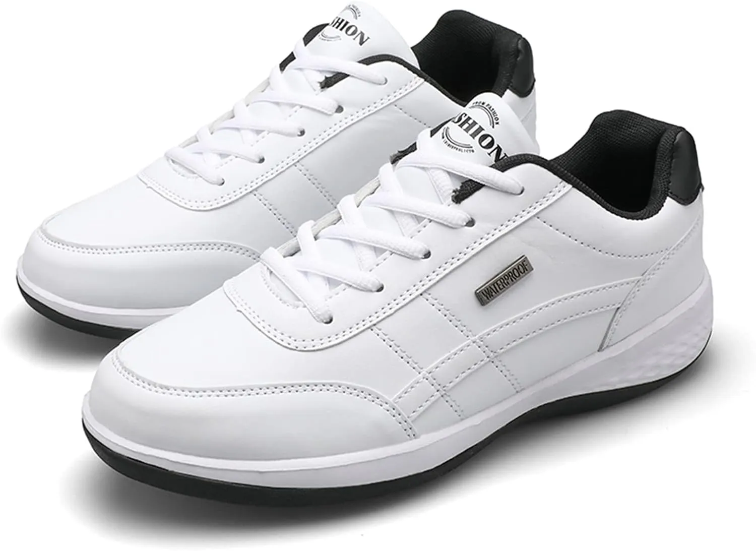 Non Slip Shoes for Men Wide Hiking Shoes Walking Shoes Waterproof Work Shoes Retro Running Shoes Lightweight Trainers