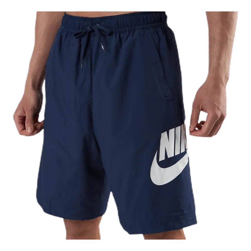Nsw Ce Short Wvn Hybrid Blue
