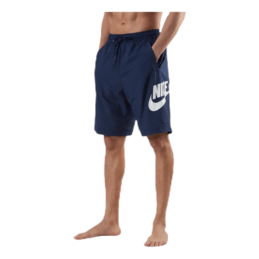 Nsw Ce Short Wvn Hybrid Blue