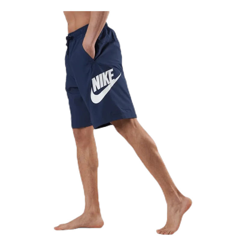 Nsw Ce Short Wvn Hybrid Blue