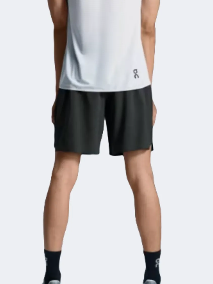 On Lightweight Men Running Short Eclipse/Black