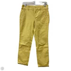 Pants Chinos & Khakis By Loft In Yellow, Size: 2
