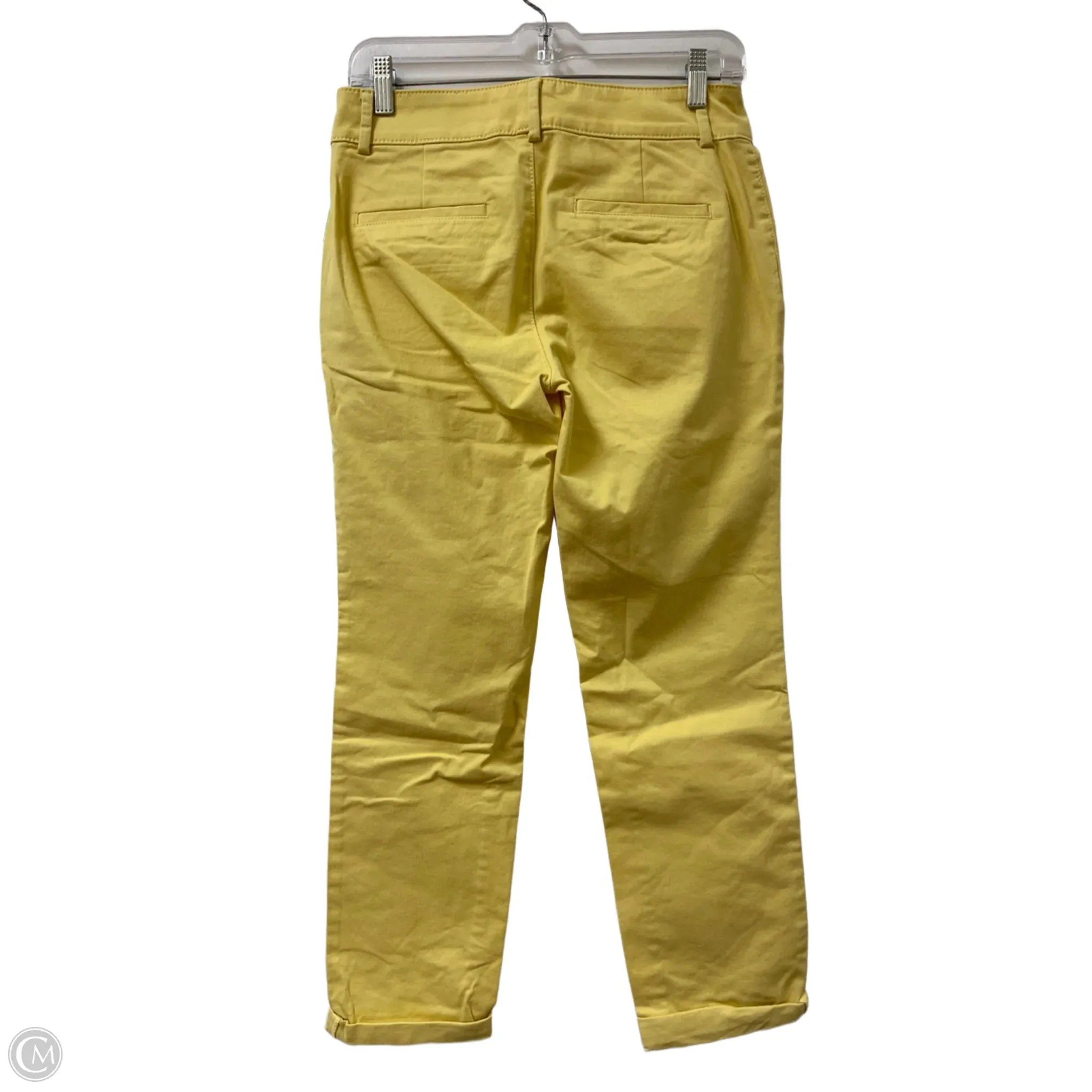 Pants Chinos & Khakis By Loft In Yellow, Size: 2