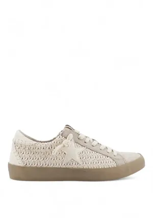 Paula Woven Sneaker - Bone