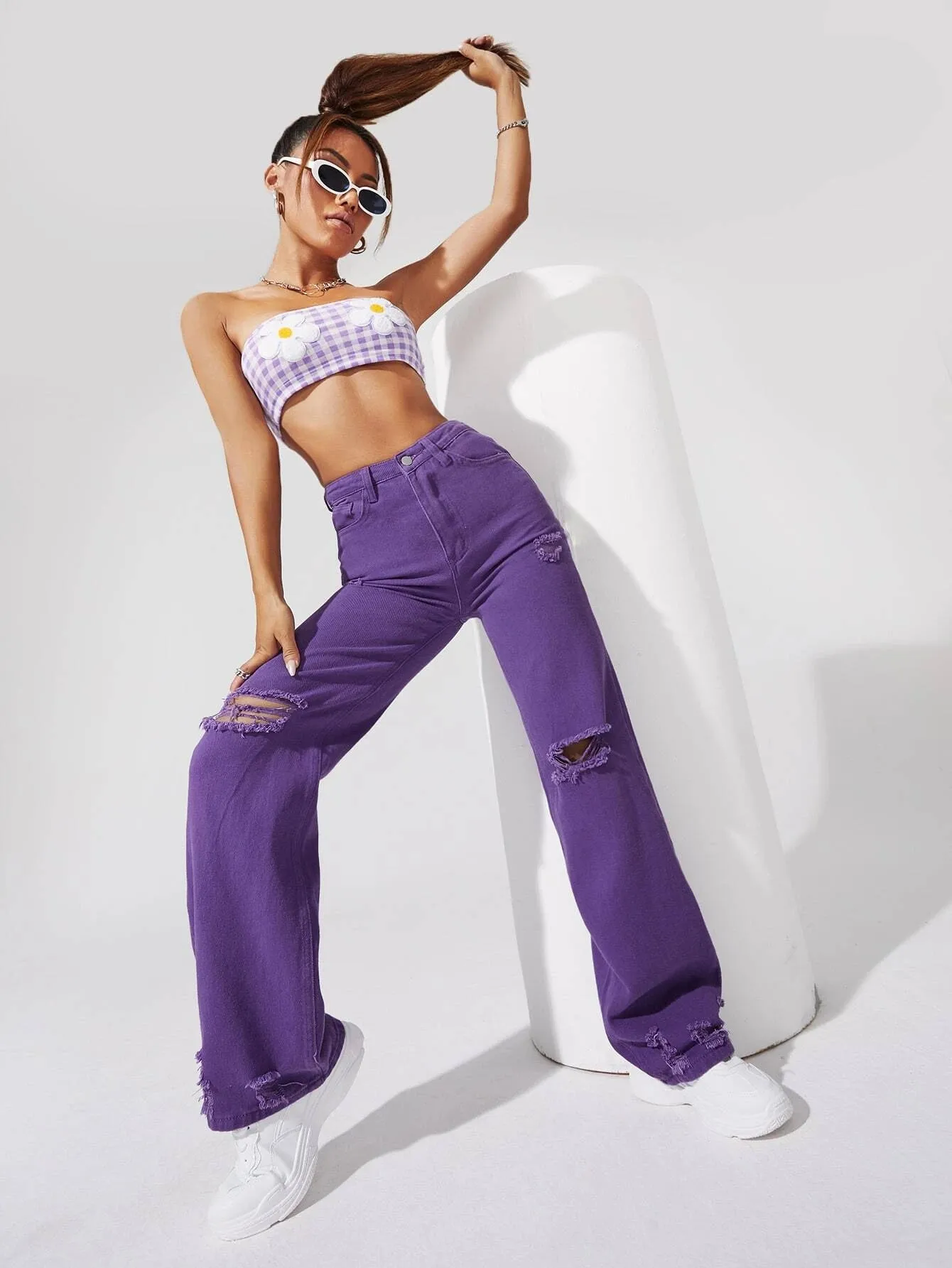 Plain Lightweight Jeans