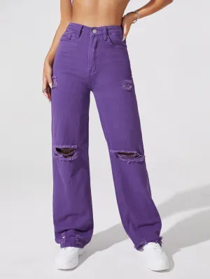 Plain Lightweight Jeans
