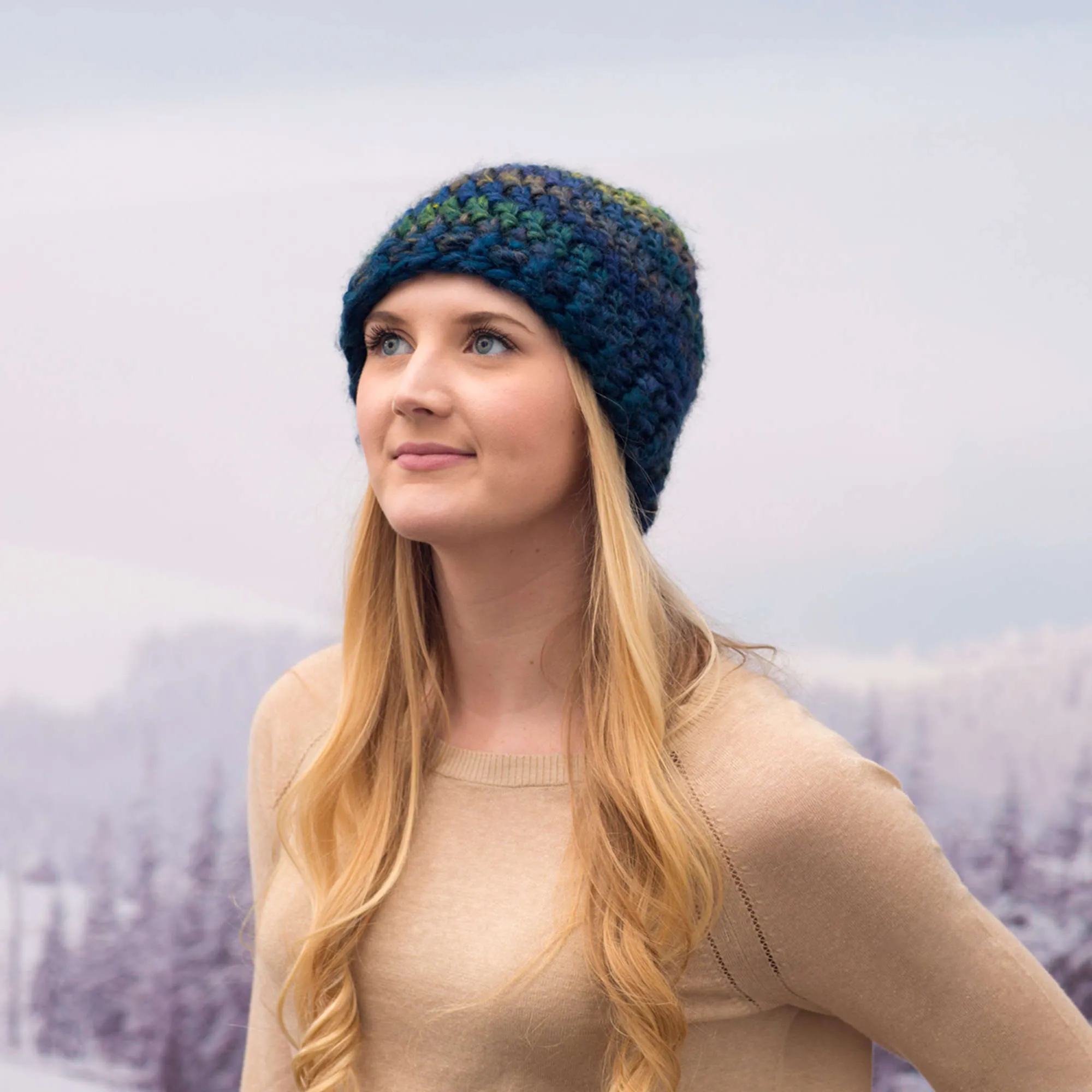 Red Heart Crochet Keep Warm Beanie