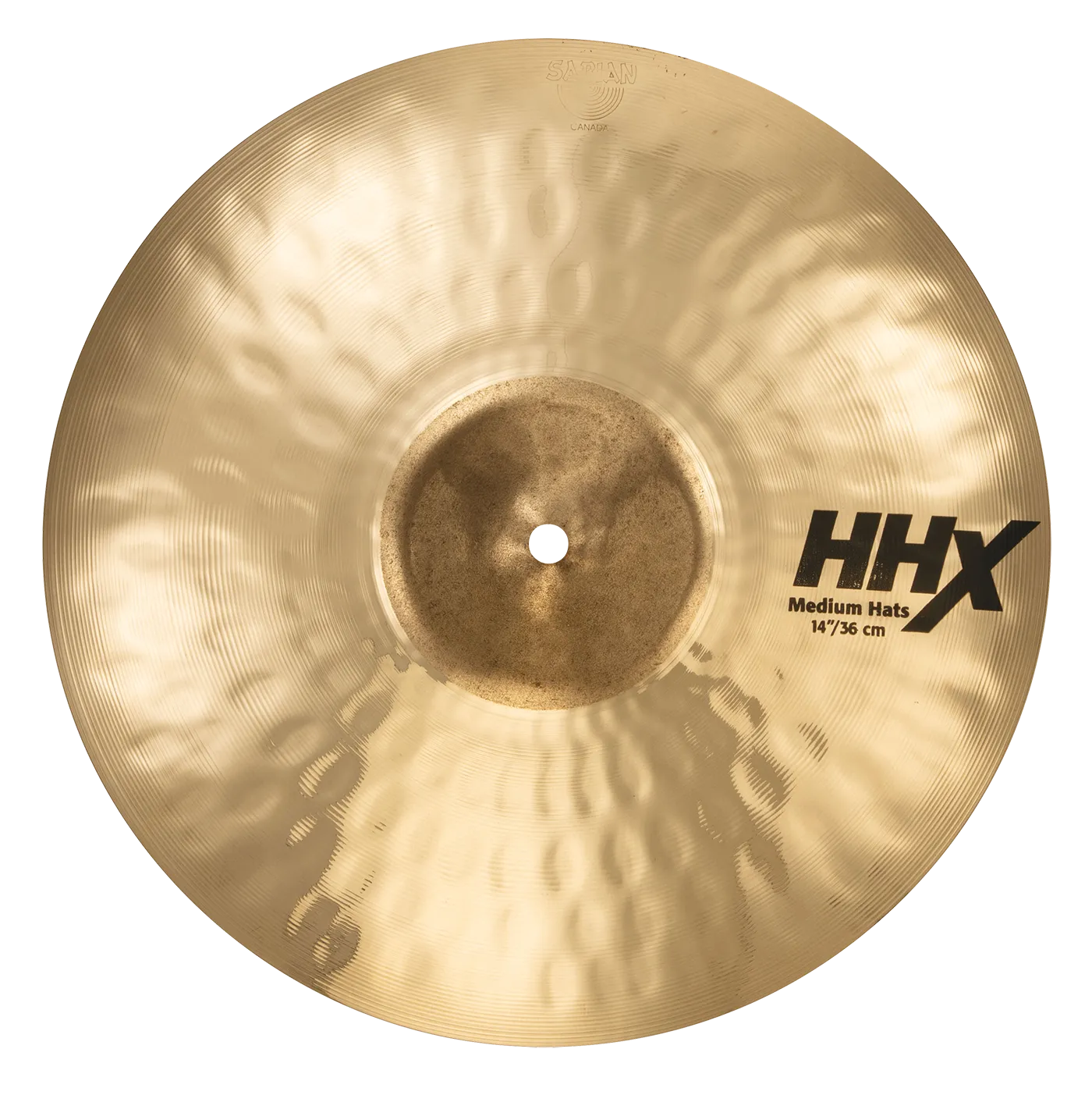 SABIAN 11402XMB 14" HHX Medium Hi Hat Cymbals Brilliant Finish Made In Canada