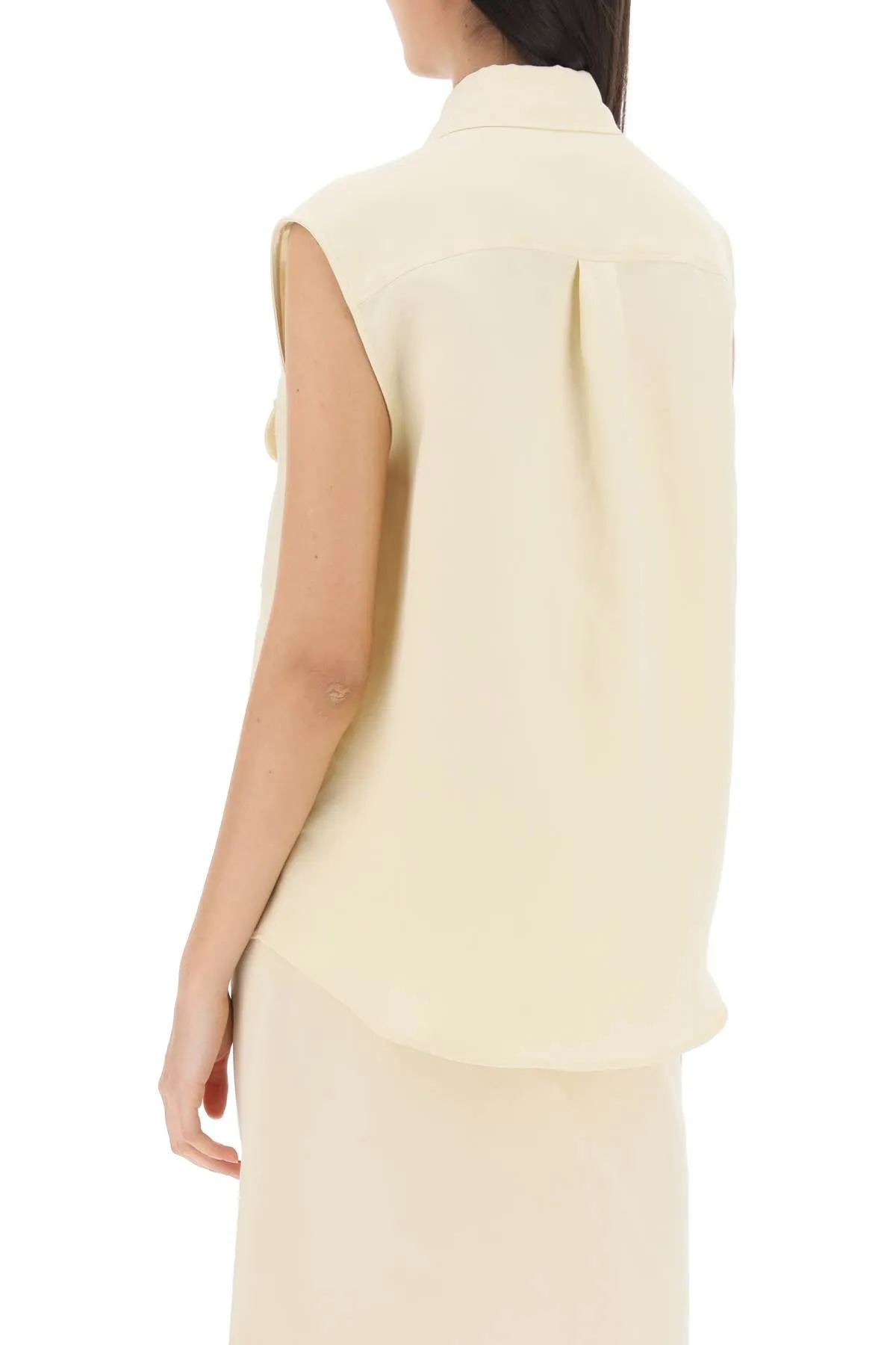 savannah pek‚àö‚â†n sleeveless shirt ESH01 SVB BUTTER