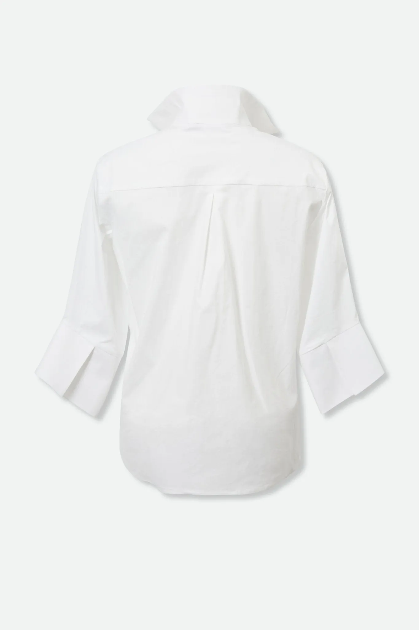 SCARLETT SHIRT IN ITALIAN POPLIN COTTON WHITE