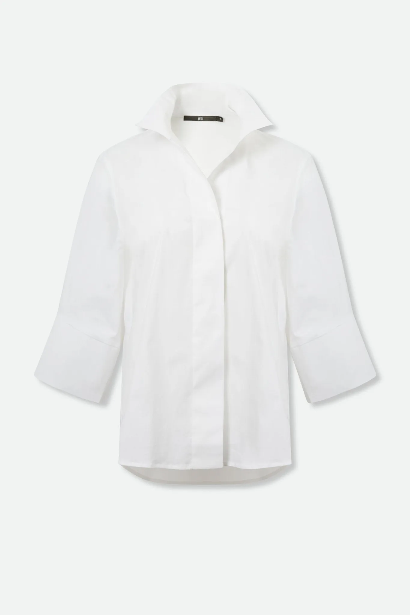 SCARLETT SHIRT IN ITALIAN POPLIN COTTON WHITE