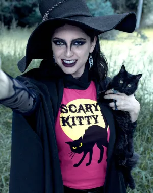 Scary Kitty Tee - Color Tees