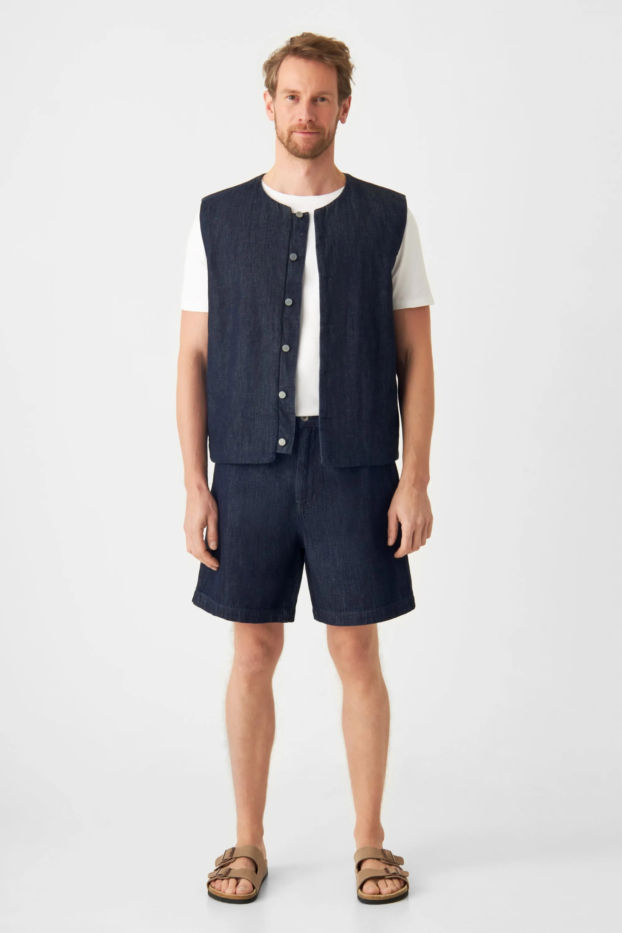 SHORTY Lightweight Hemp - Shorts - Raw Blue