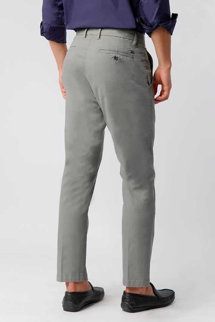 Straight Fit Chinos - Sage Green