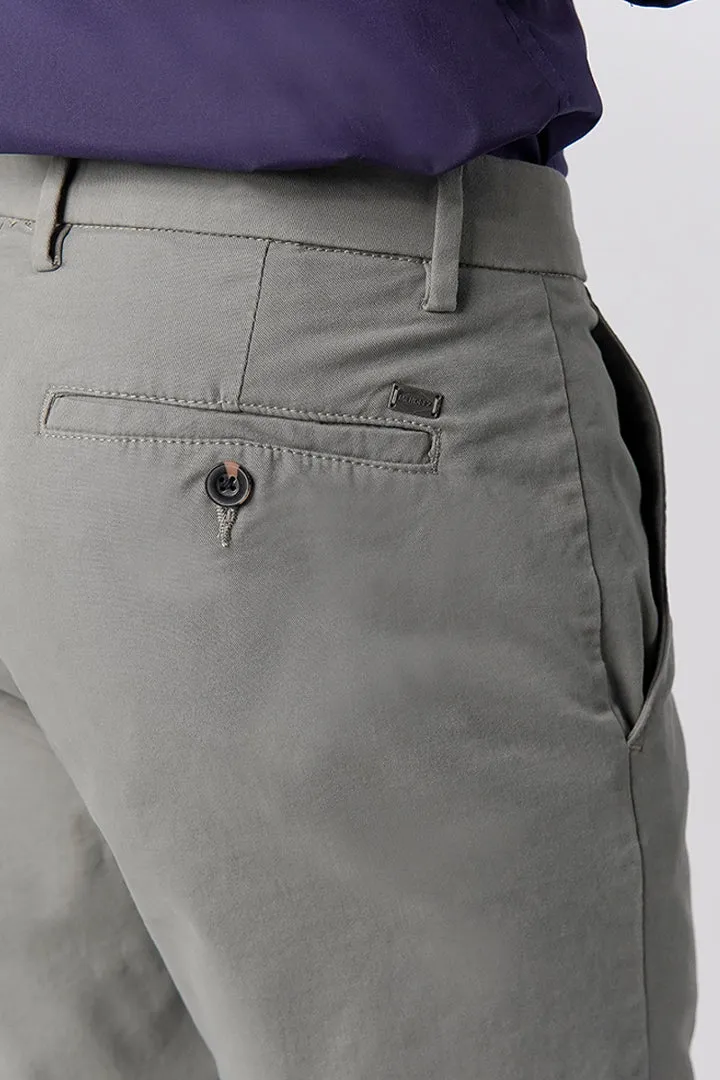 Straight Fit Chinos - Sage Green