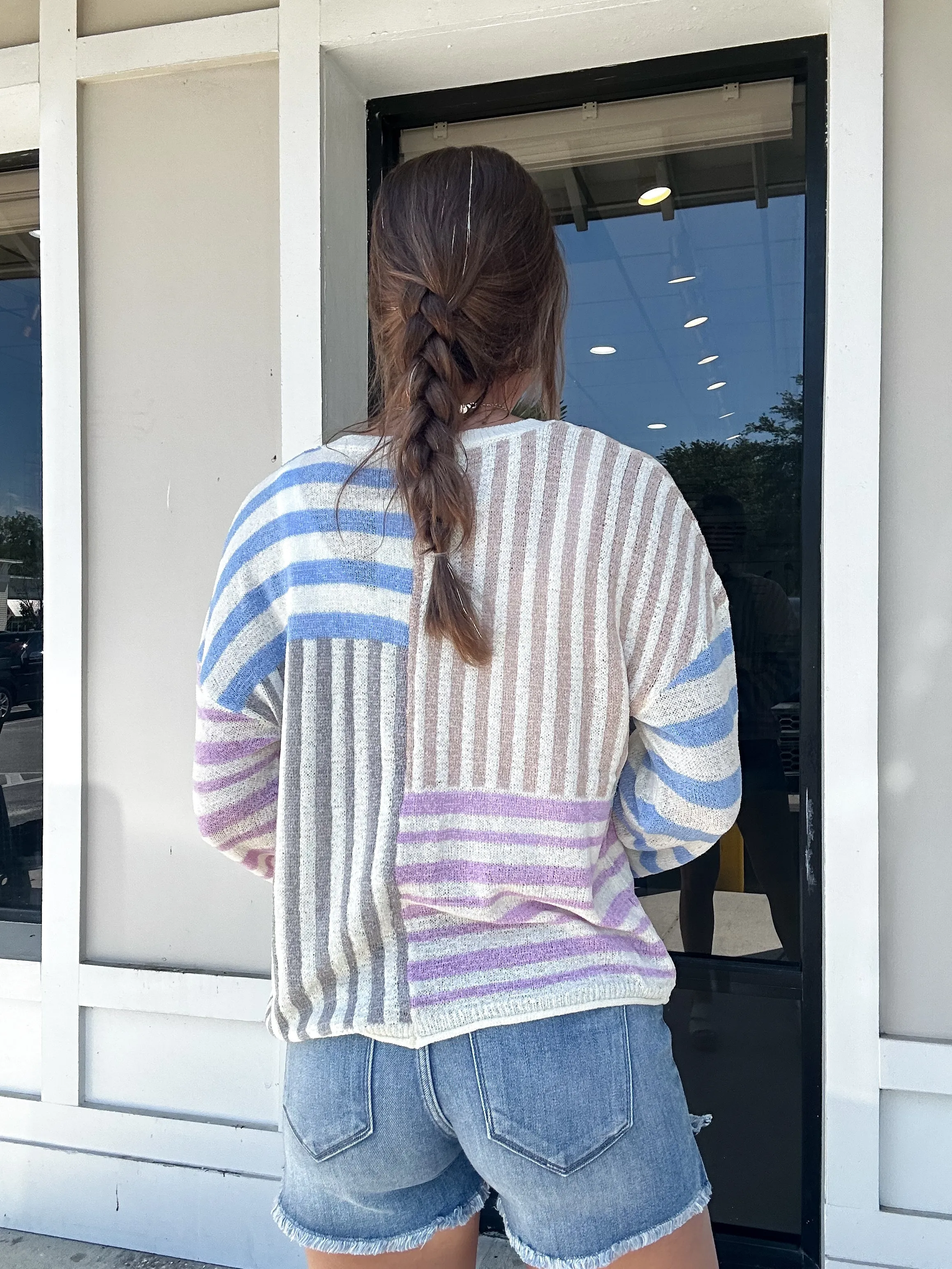 Summer Stripe Lightweight sweater