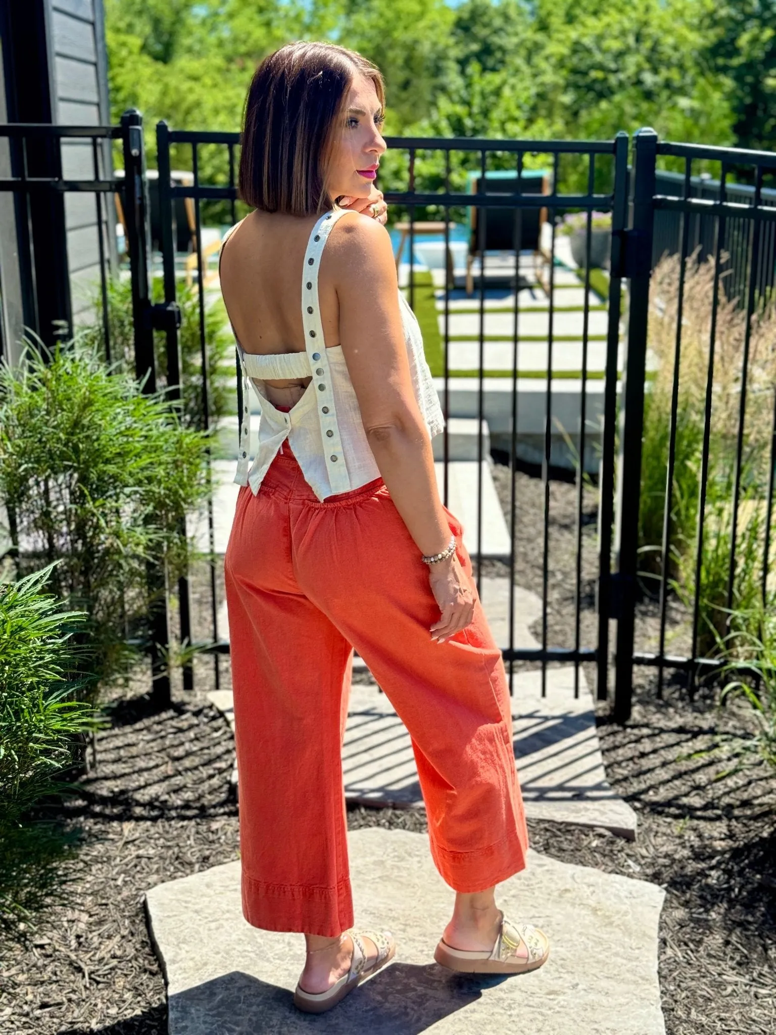 Syd Grommet Linen Tank by Free People