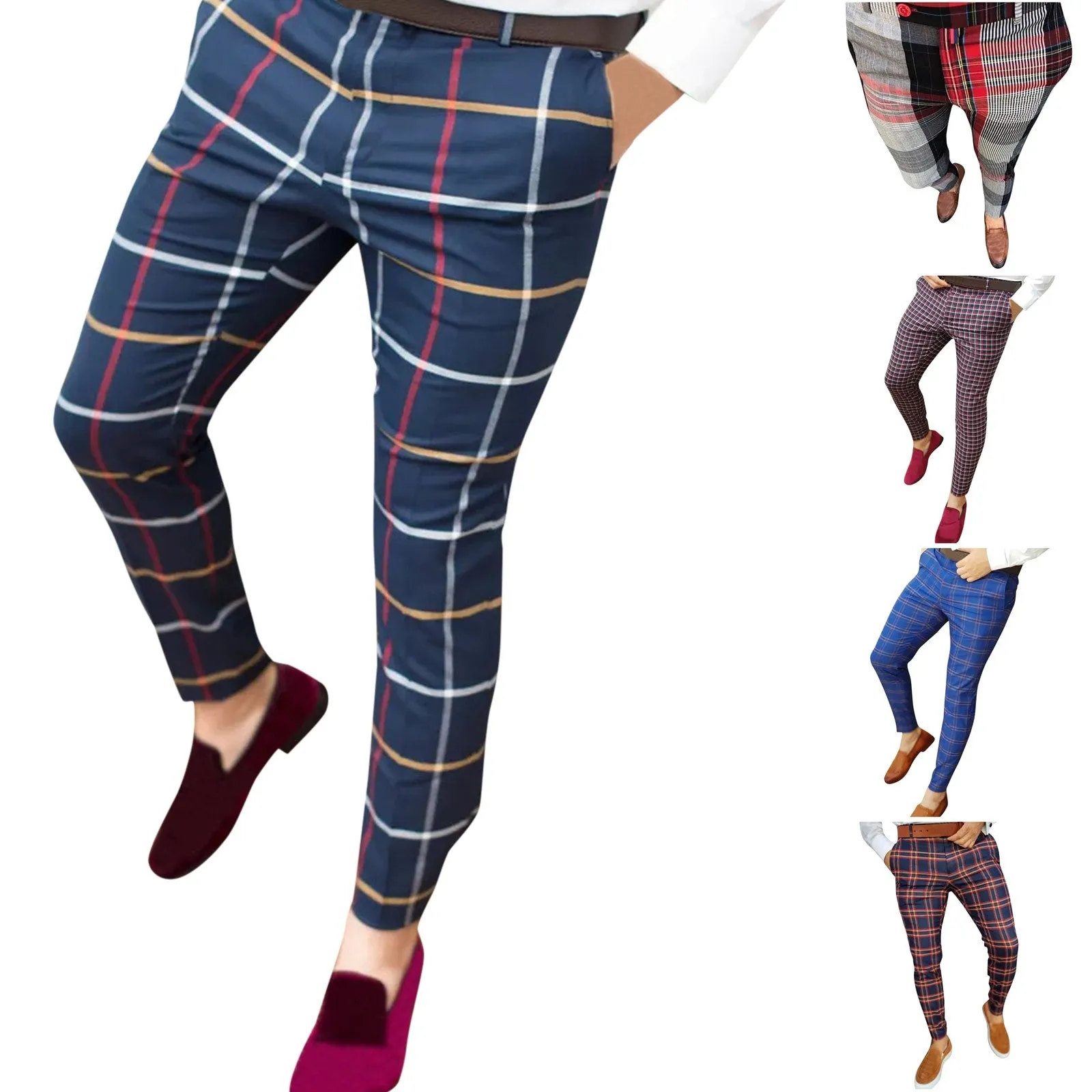 The Opizzi Print Skinny Pencil Pants