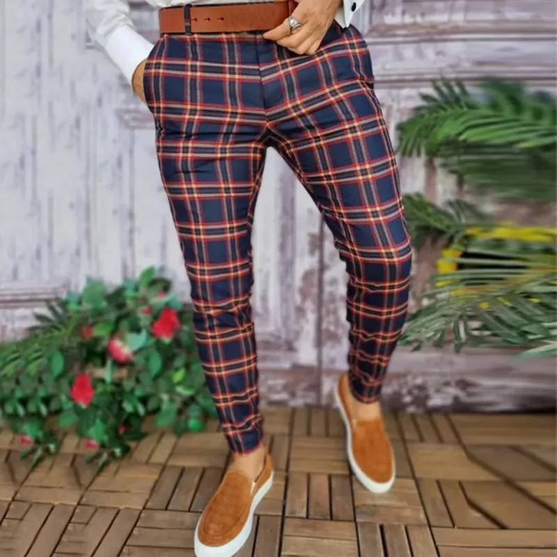 The Opizzi Print Skinny Pencil Pants