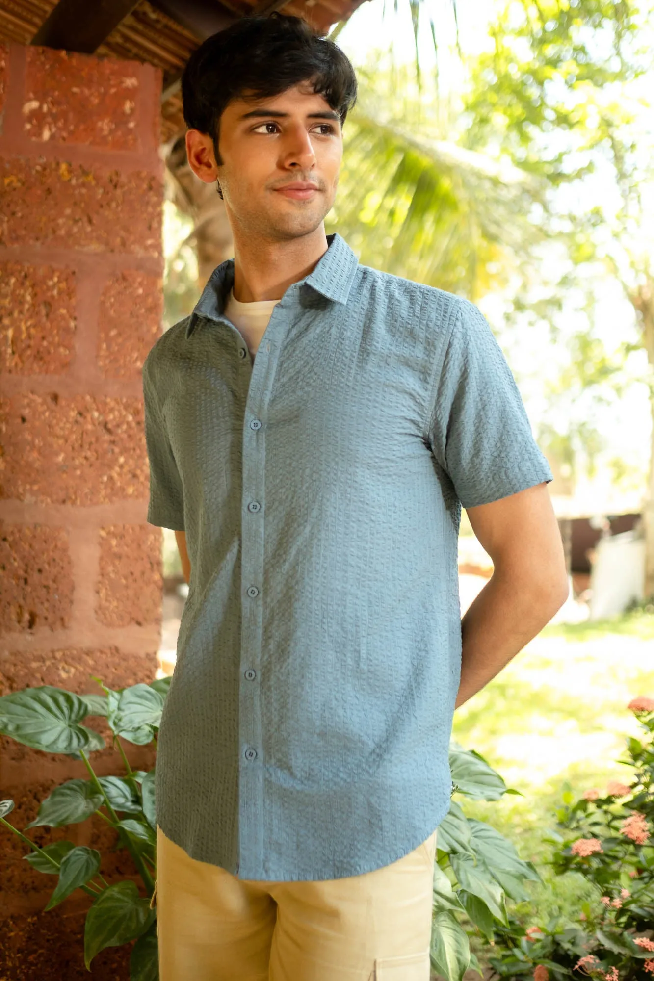 The Seersucker Shirt | Short Sleeve