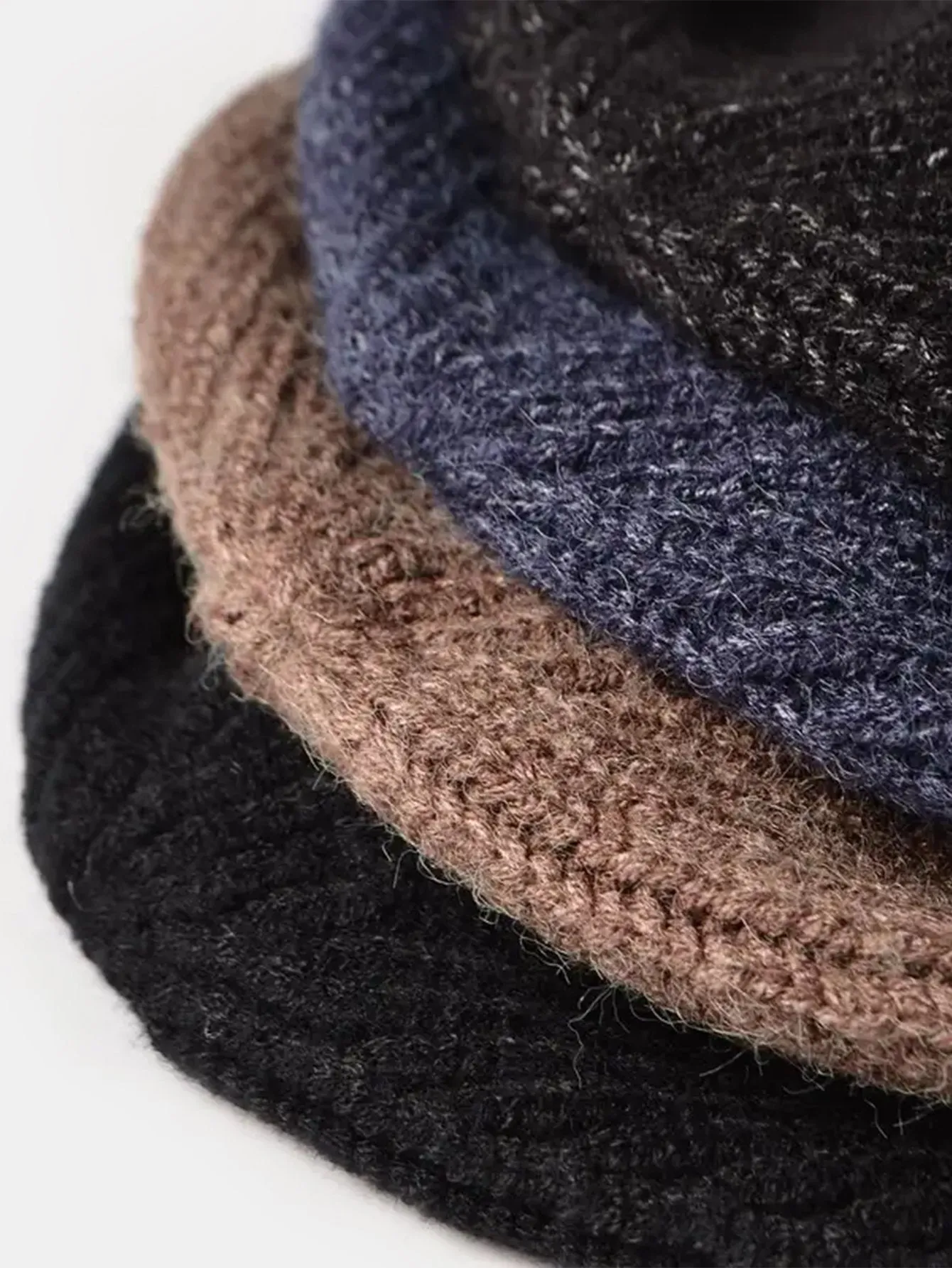 Warm Ear Covers Knit Beanie Hat