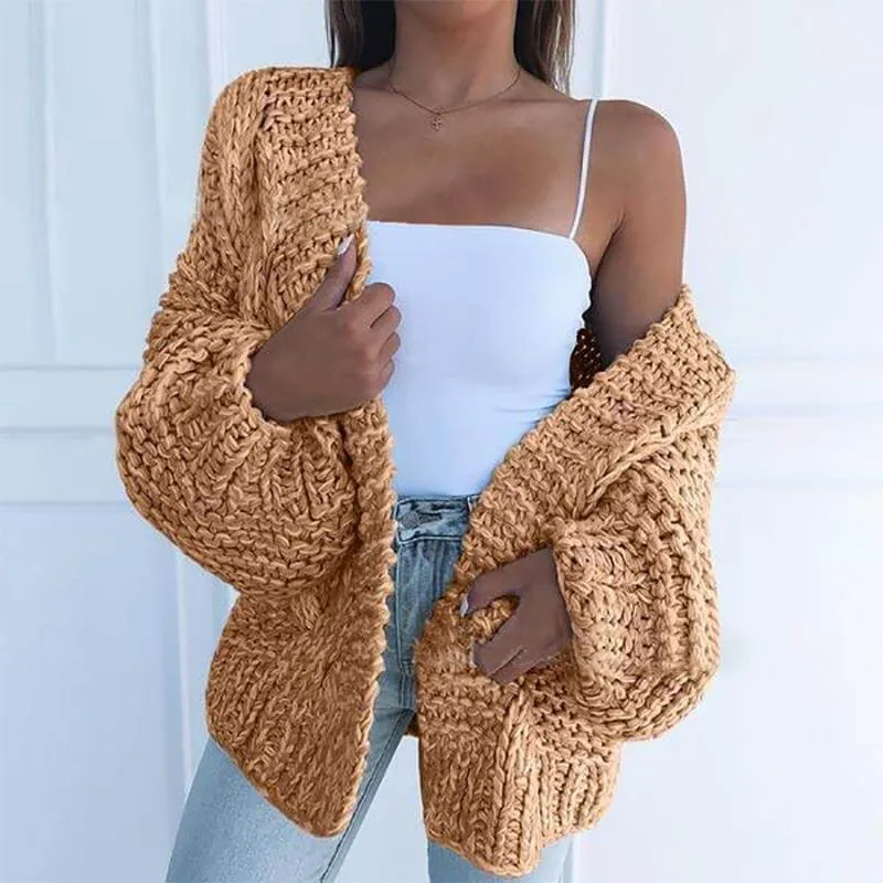 Warm Me Up Chunky Knit Cardigan Sweater  COLORS