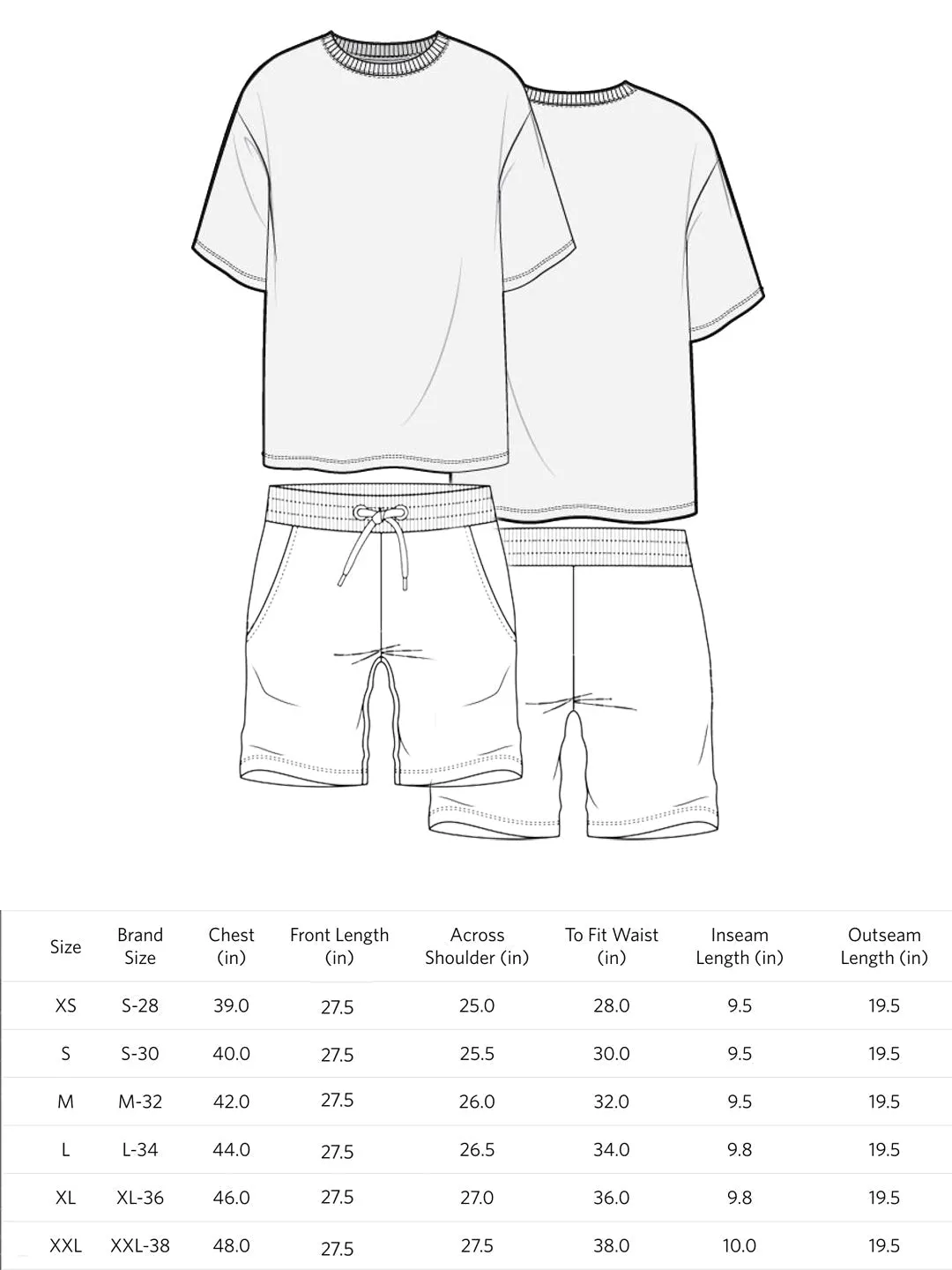 White Smiley Oversized Graphic Tshirt & Shorts Combo Set