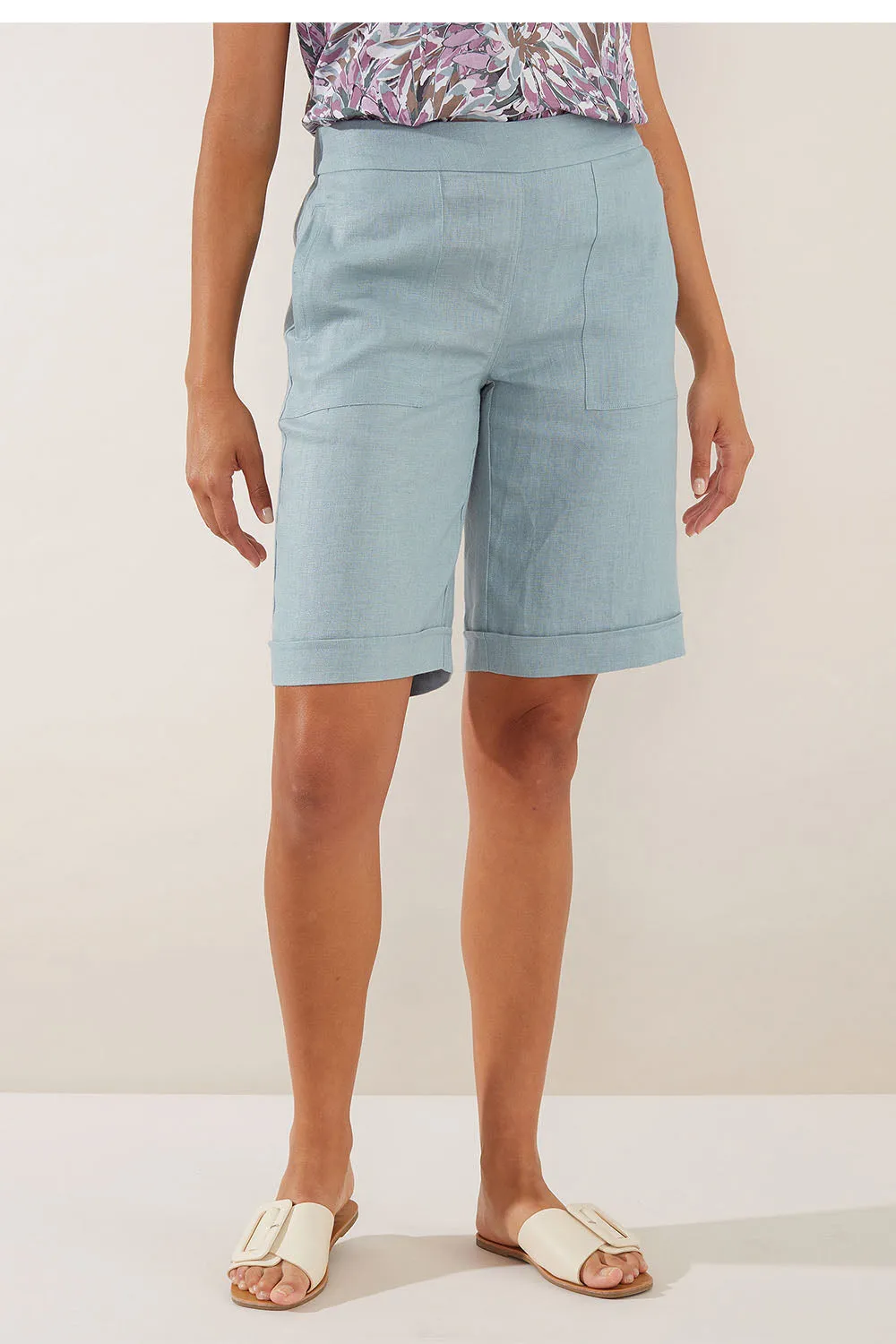 Yarra Trail Linen Short Yt23s5775