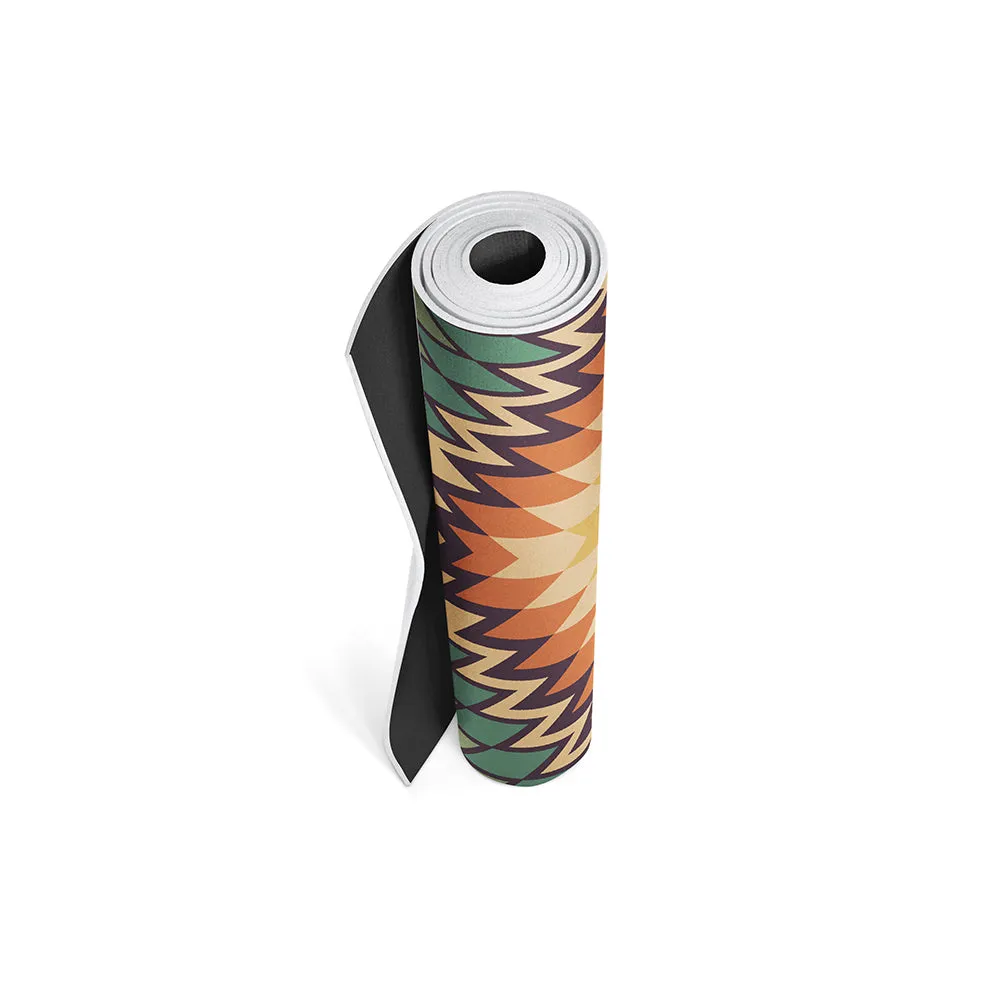 Yune Yoga Red Rocks Grass Non Slip Floor Mat