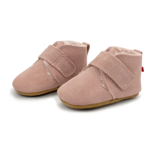 Zutano Leather Furry Lined Baby Shoe